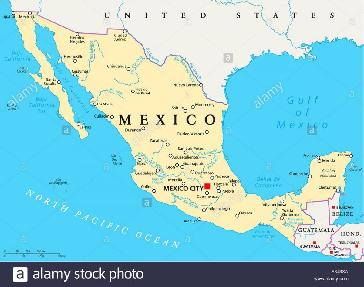 Qual é o nome da capital do México?