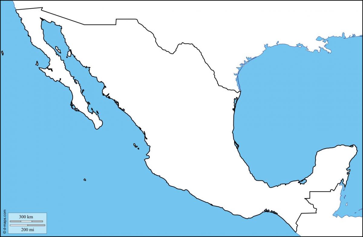 vide-Mexique carte