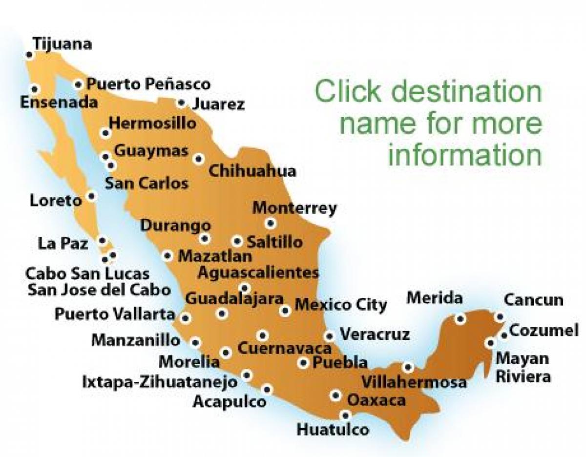 stations de Mexico carte