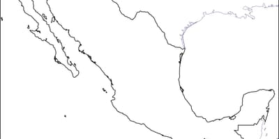Aperçu de la carte du Mexique