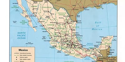 La cartographie du Mexique