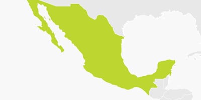 Carte du Mexique png