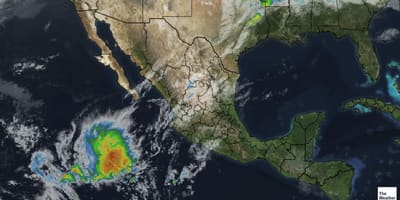 Radar météo carte du Mexique