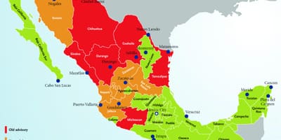 Le mexique conseil de voyage à la carte